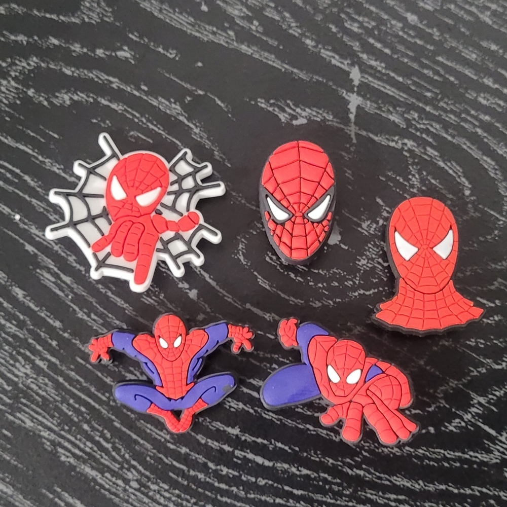 Marvel Spiderman Jibbitz Charms For Crocs